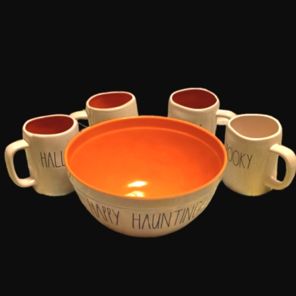 Rae Dunn Halloween Bowl and Coffee Mug Set - Picture 1 of 9